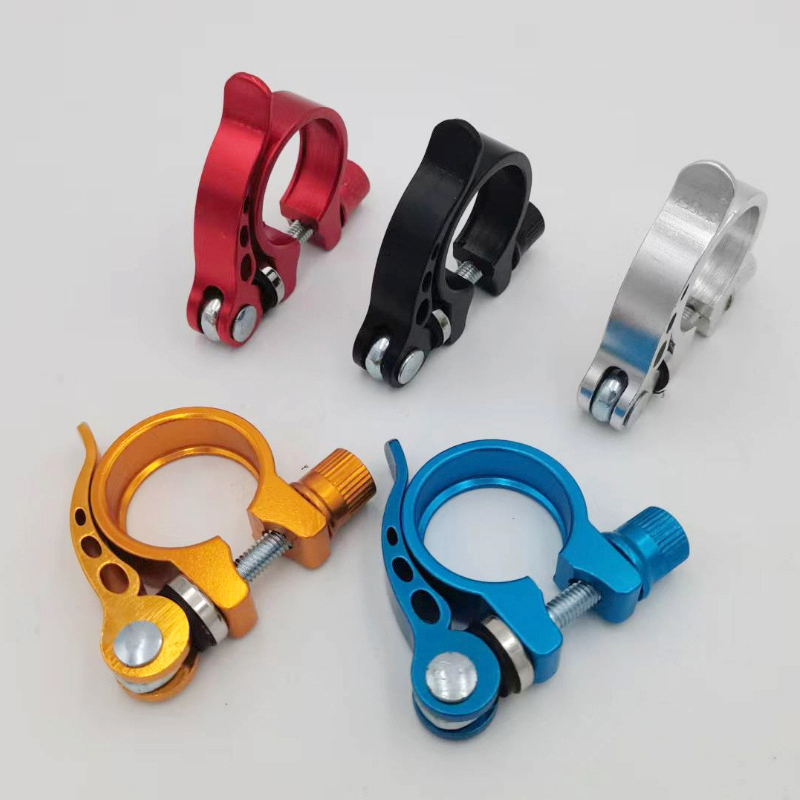 Commuting By Bike - Bike Seat Post Clamp 31.8/34.9mm Quick