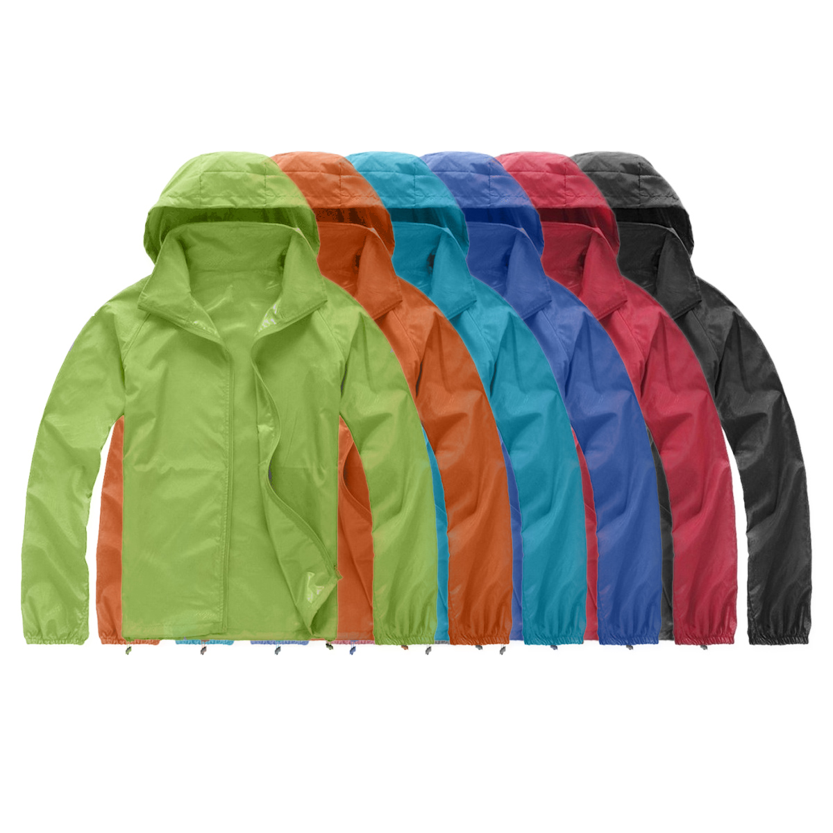 Cycling Commuter Jacket - Unisex Waterproof Fabric Windproof Ultra-light Quick-drying