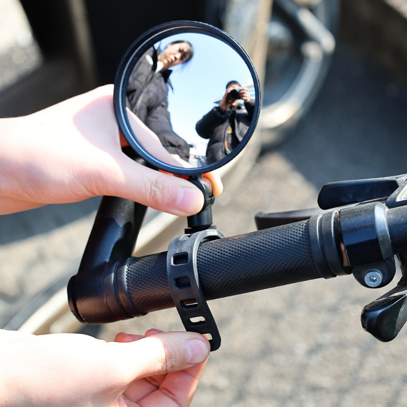Mirror Handlebar Convex - 360°Adjustable Rotate Convex Wide Angle Cycling