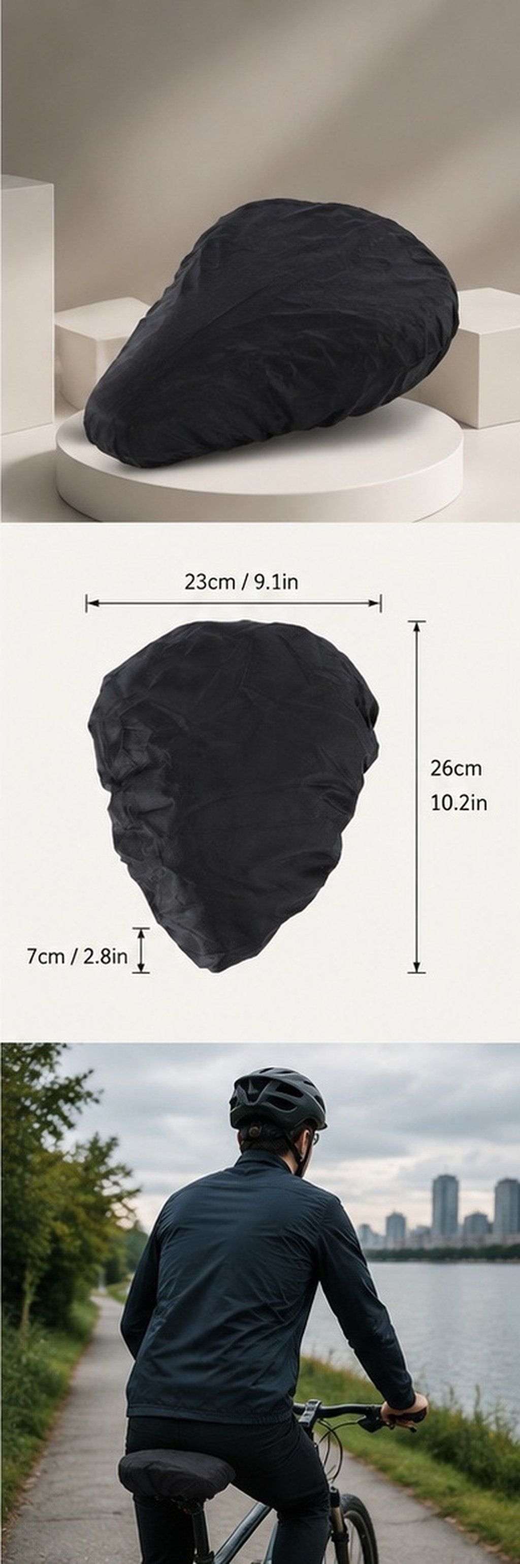 4Pcs Waterproof Bike Seat Cove - огляд і ціна Cycling Commute In Rain