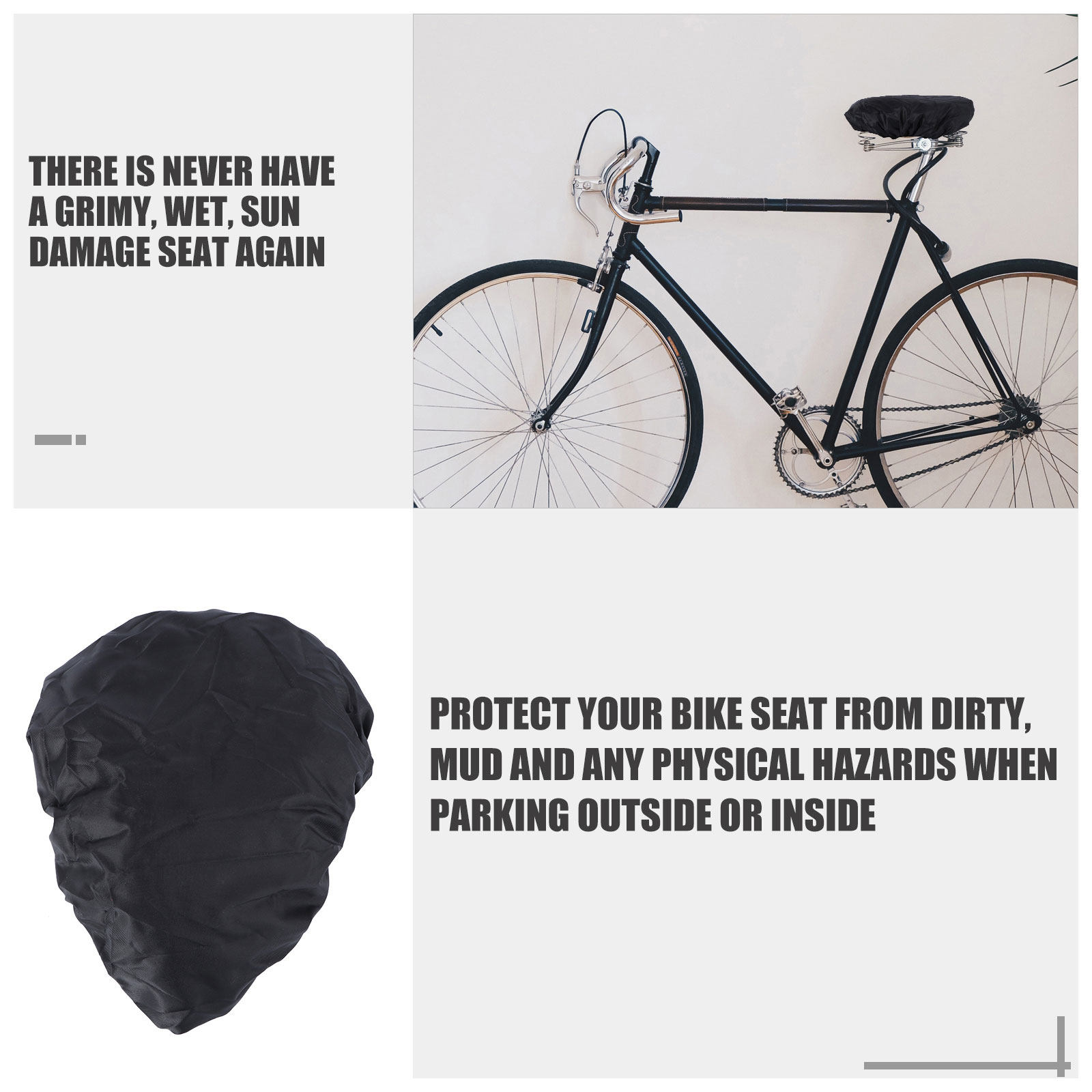 4Pcs Waterproof Bike Seat Cove - огляд і ціна Cycling Commute In Rain