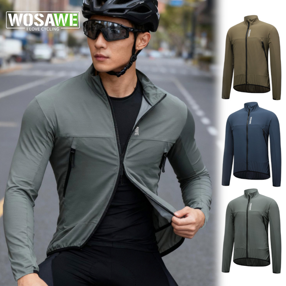 WOSAWE Windproof Cycling Jacke - огляд і ціна Cycling Commuter Jacket