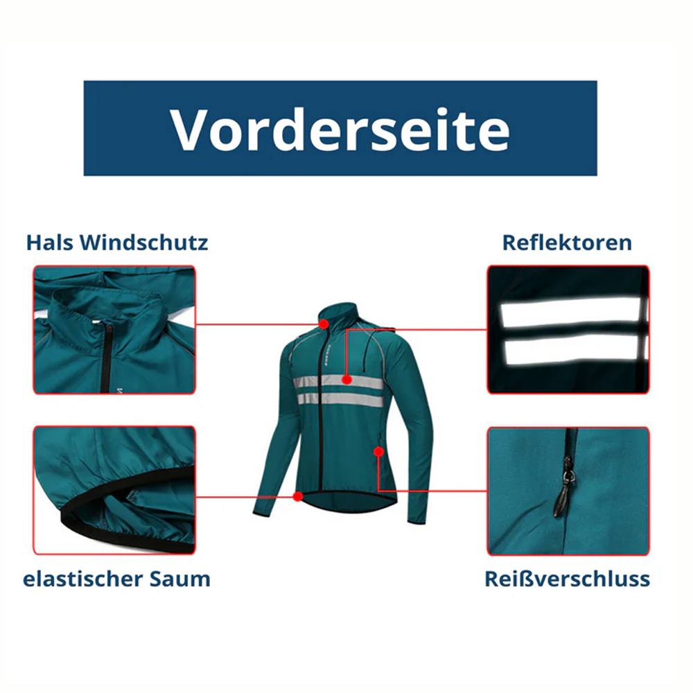 Men's Waterproof Cycling Jacke - огляд і ціна Cycling Commuter Jacket
