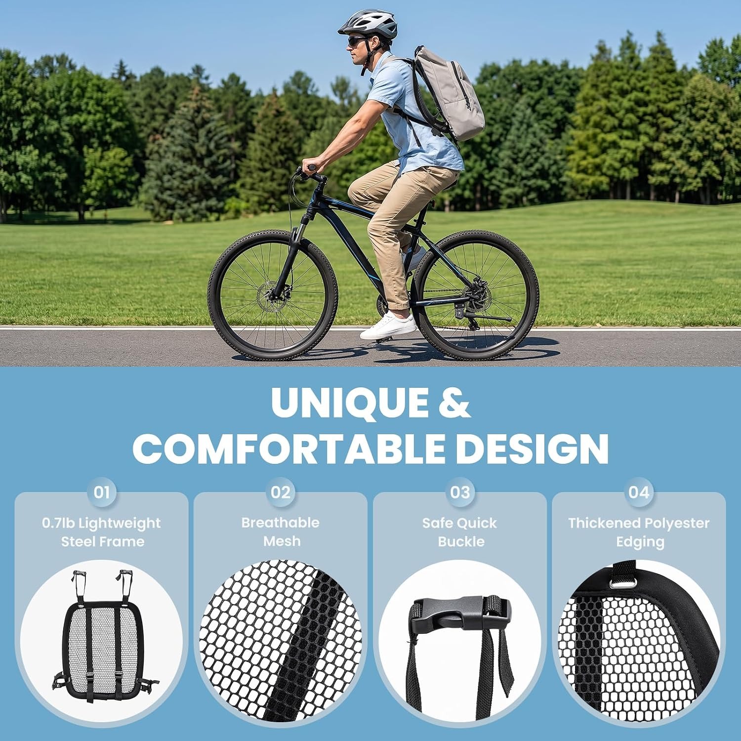Lightweight Ventilation Backpa - огляд і ціна Cycling Commute Backpack