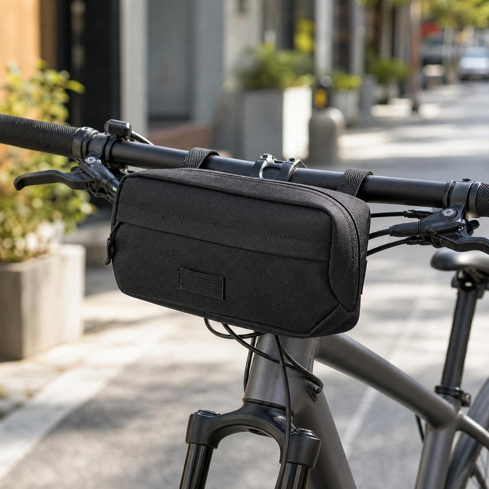 Compact Bike Handlebar Pack Bl - огляд і ціна Cycling Commute Essentials