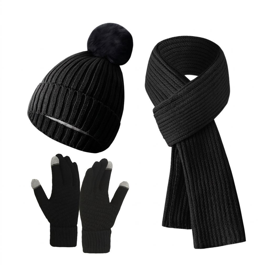 Elegant Winter Hat Scarf Glove - огляд і ціна Cycling Commute Essentials