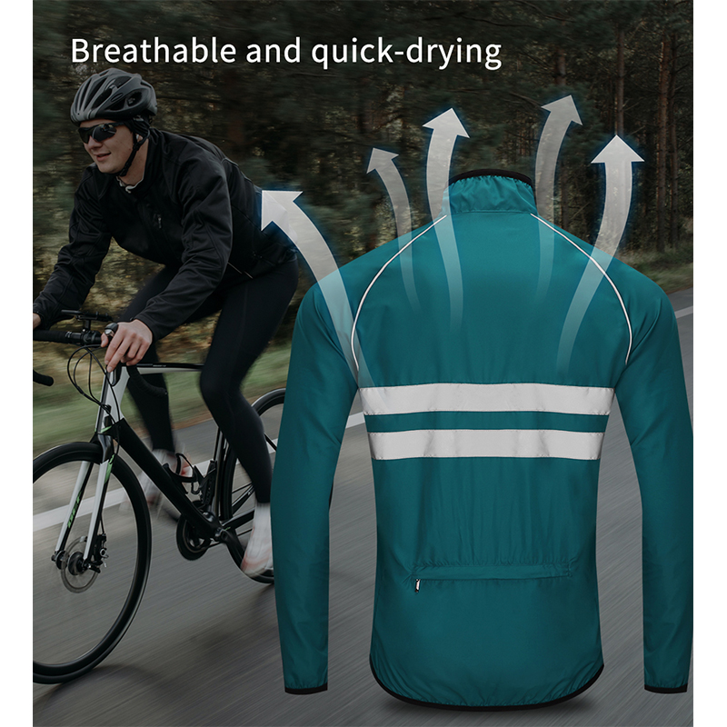 WOSAWE Men's Cycling Windbreak - огляд і ціна Cycling Commuter Jacket