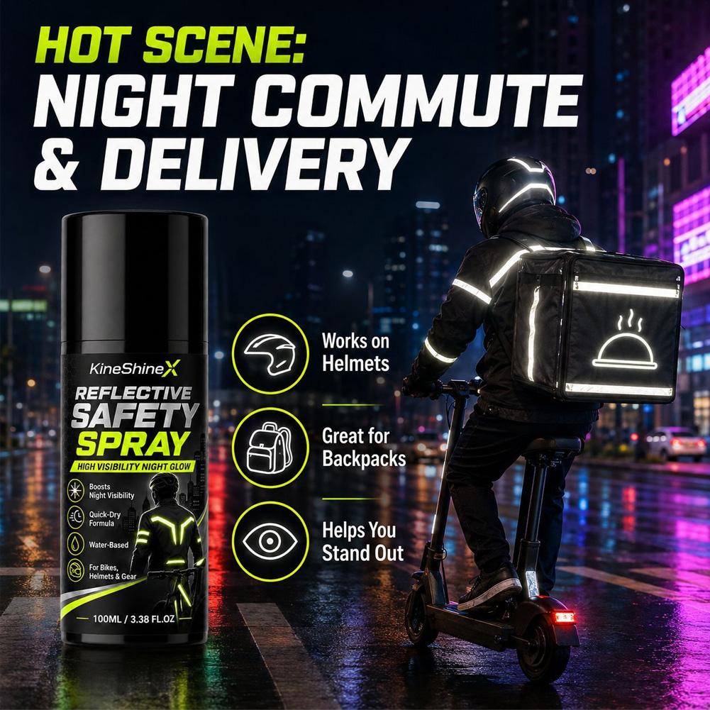 Night Reflective Safety Spray  - огляд і ціна Cycling Commute Clothes